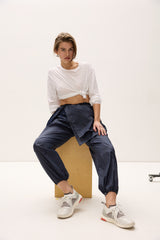 Blue Joggers Transit