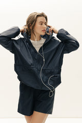Transit jacket blue