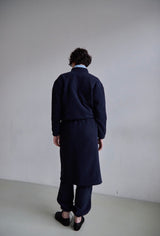 AWY blue fleece skirt